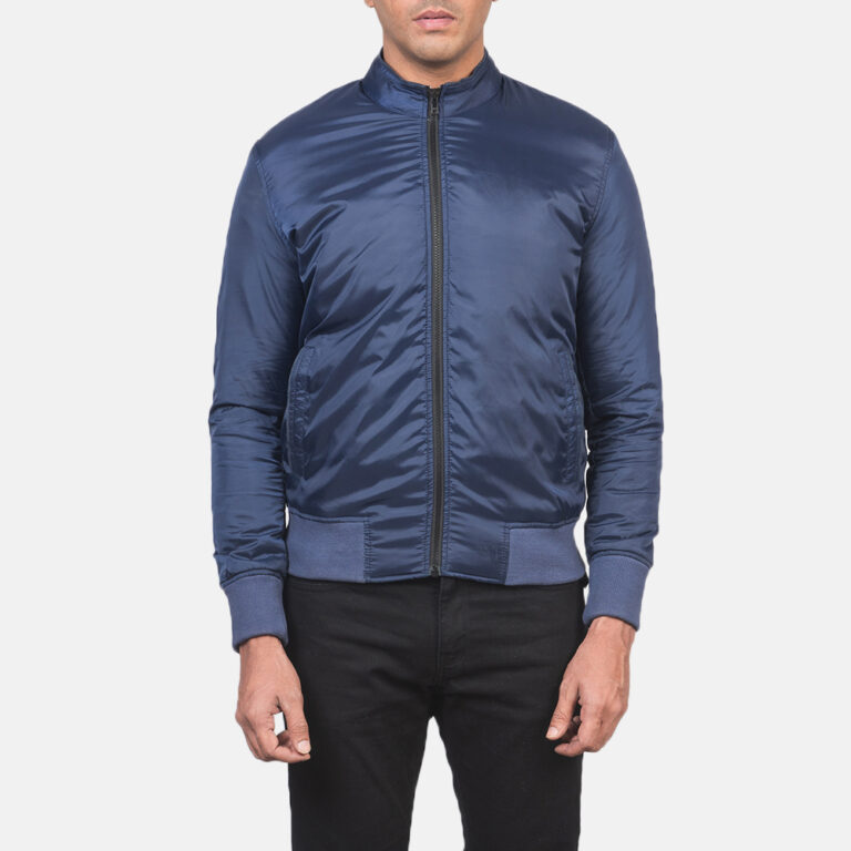 Mens Ramon Blue Bomber Jacket_3453-5-1618222732802